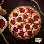 Siberian pizza (ulitsa Rokossovskogo, 2А) ، محل صنع البيتزا