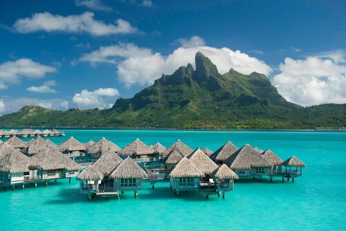 Гостиница The St. Regis Bora Bora Resort во Французской Полинезии
