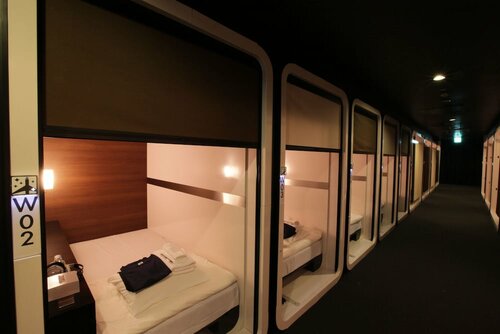 Гостиница First Cabin Haneda Terminal 1 в Токио