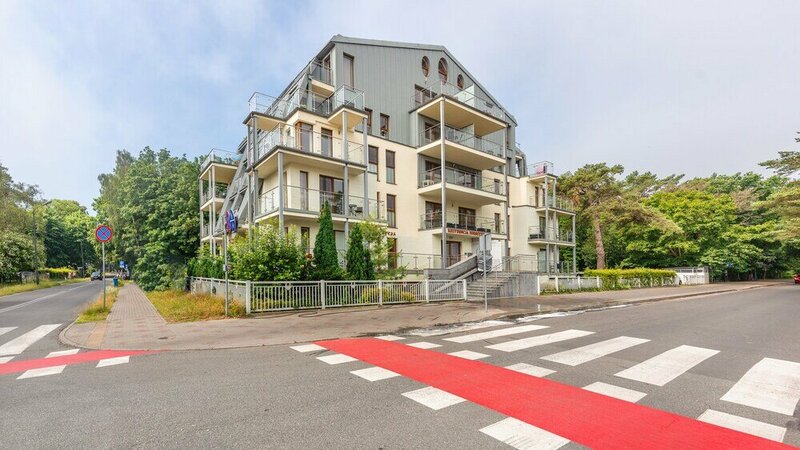 Гостиница Vacationclub Rezydencja Bursztyn Apartament 36 в Свиноуйсьце