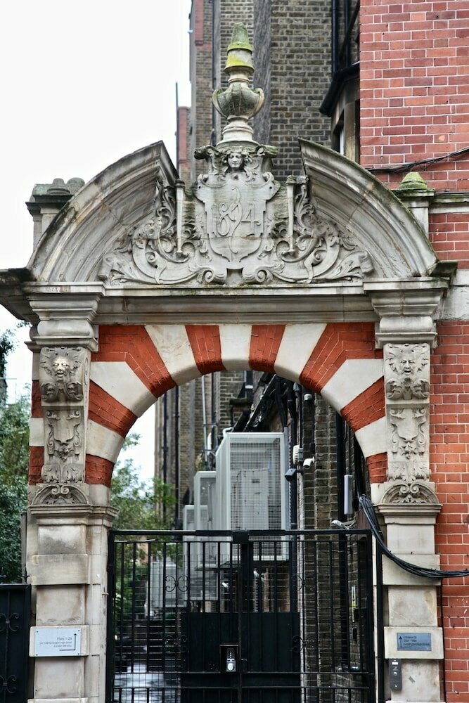 Hotel Kensington Palace by Underground station, London, photo