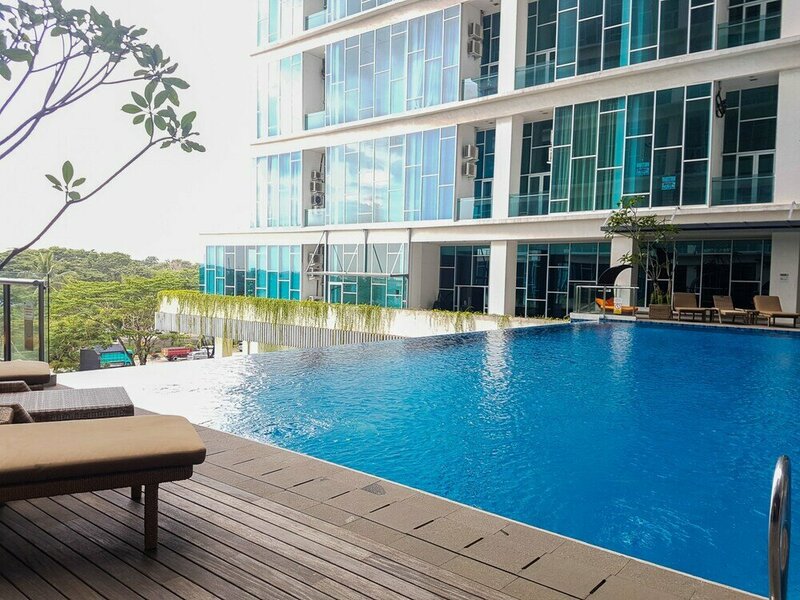 Гостиница Cozy 1br Brooklyn Alam Sutera Apartment