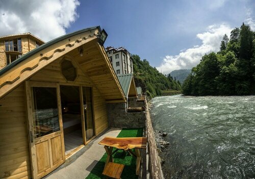 Гостиница Megza Bungalov Ayder Otel в Ардешене