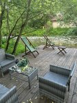 The house on the river (mikrorayon Planernaya, posyolok Forelevoye khozyaystvo Skhodnya, 1А), short-term housing rental