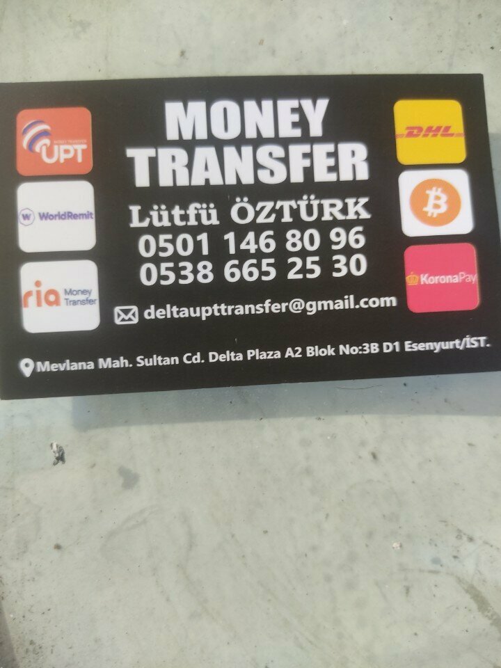 Money transfers Delta Upt Money Transfer, Istanbul, photo