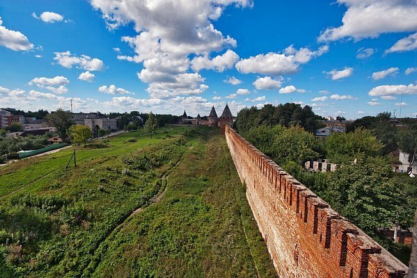 Landmark, attraction Smolensk Fortress Wall, Smolensk, photo