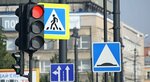 Дорожные знаки (Elektrodnaya Street, 2с23), road safety equipment