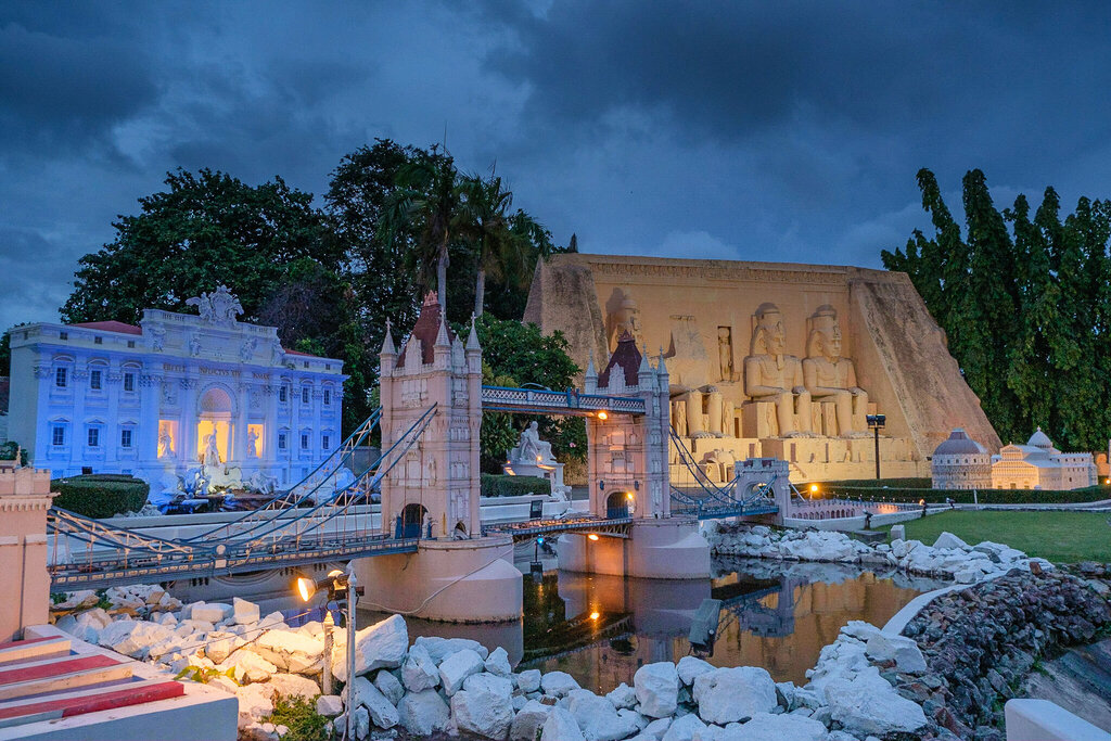 Landmark, attraction Мини Сиам, Pattaya, photo