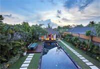 Внешний вид отеля Serene Villas в Районе Куте, фото 5