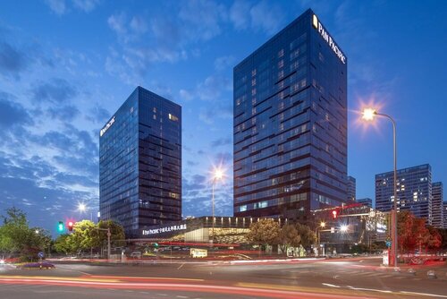 Внешний вид отеля Pan Pacific Ningbo в Нинбо, фото 1