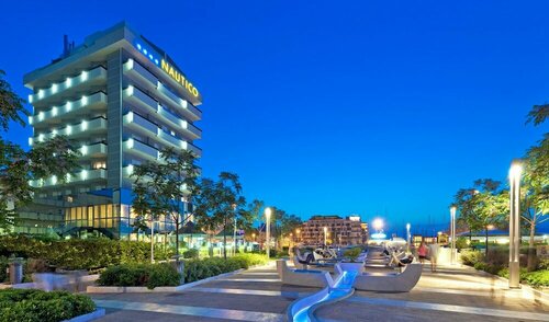 Внешний вид отеля Hotel Nautico в Риччоне, фото 1