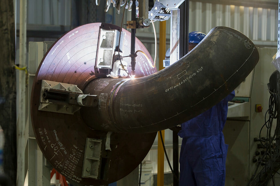 Industrial equipment Special Piping Works, Dubai, photo