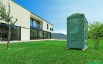Экологический проект (Donskaya Microdistrict, Lavrovaya ulitsa, 5), retretes portátiles, cabinas sanitarias