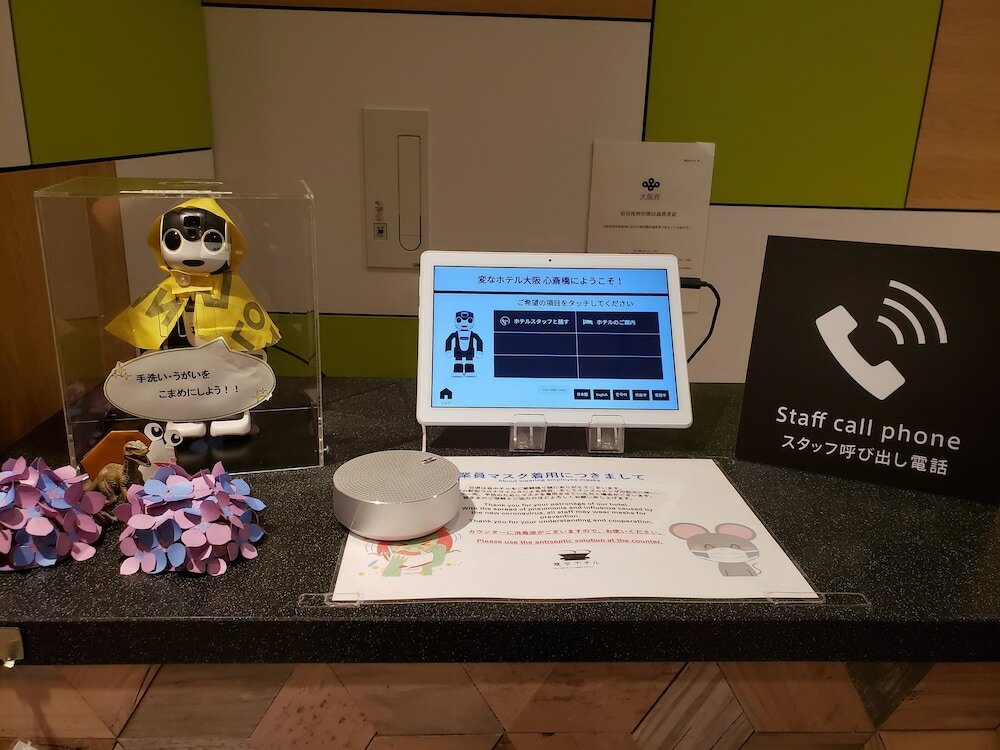 Фото Henn na Hotel Osaka Shinsaibashi