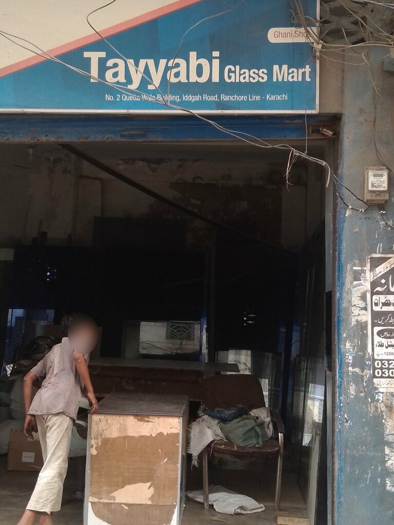 Glass, glass products Tayyabi glass mart, Karachi, photo