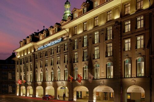Внешний вид отеля Schweizerhof Bern & SPA в Берне, фото 4