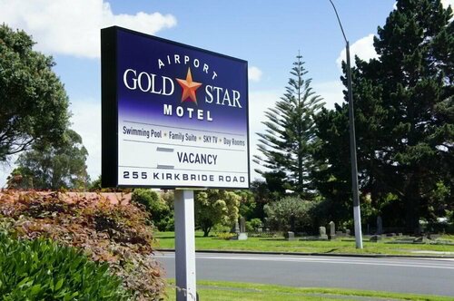Гостиница Airport Gold Star Motel в Окленде