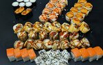 Imperator New (Kholzunova Street, 117А) ، مطعم سوشي