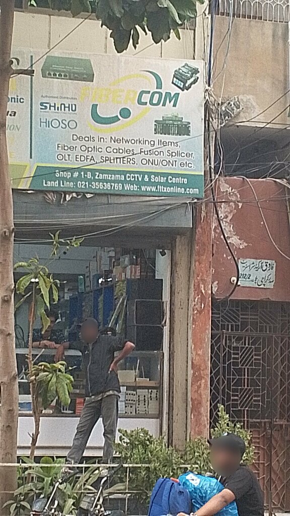 Electronics store Fibercom Solutions, Karachi, photo
