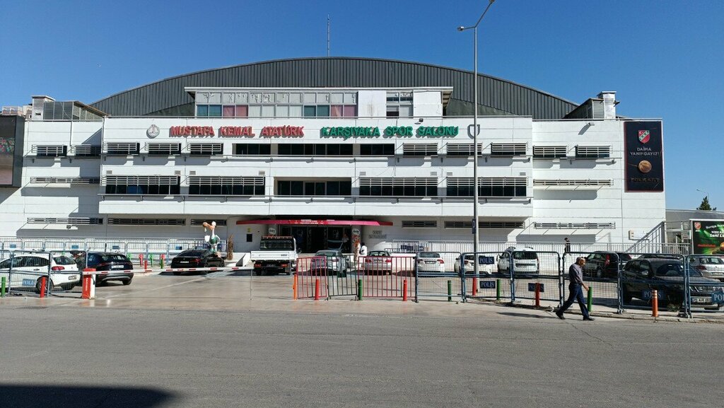 Sports hall, gym Mustafa Kemal Ataturk Karsiyaka Sports Hall, Izmir, photo