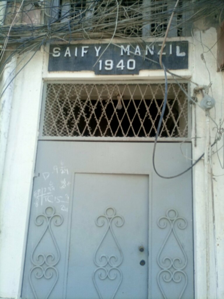 Building Saify manzil, Karachi, photo