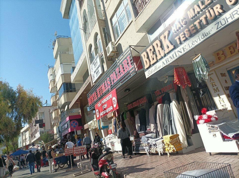 Производство и продажа тканей Dünya Kumaş Pazarı, Анталья, фото
