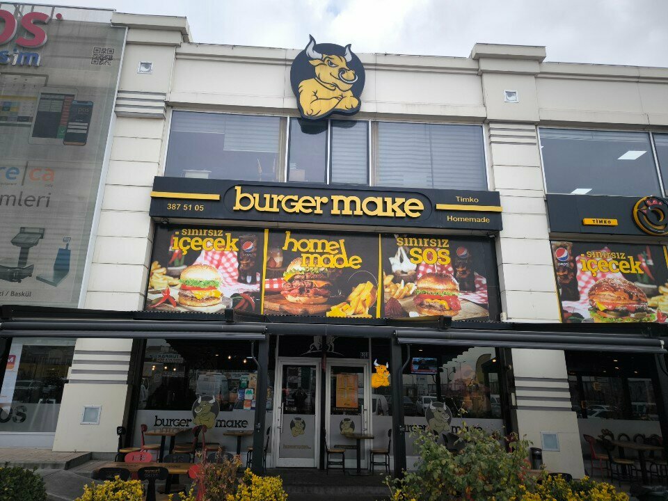 Fast food Burger Make, Ankara, photo