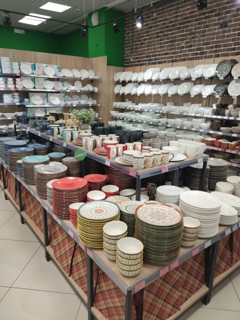 Tableware shop Domarket, Moscow, photo