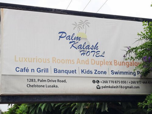 Гостиница Palm Kalash Hotel в Лусаке