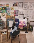 Studio at the Academy of Arts (Saýran kóshesi, 7), art workshop