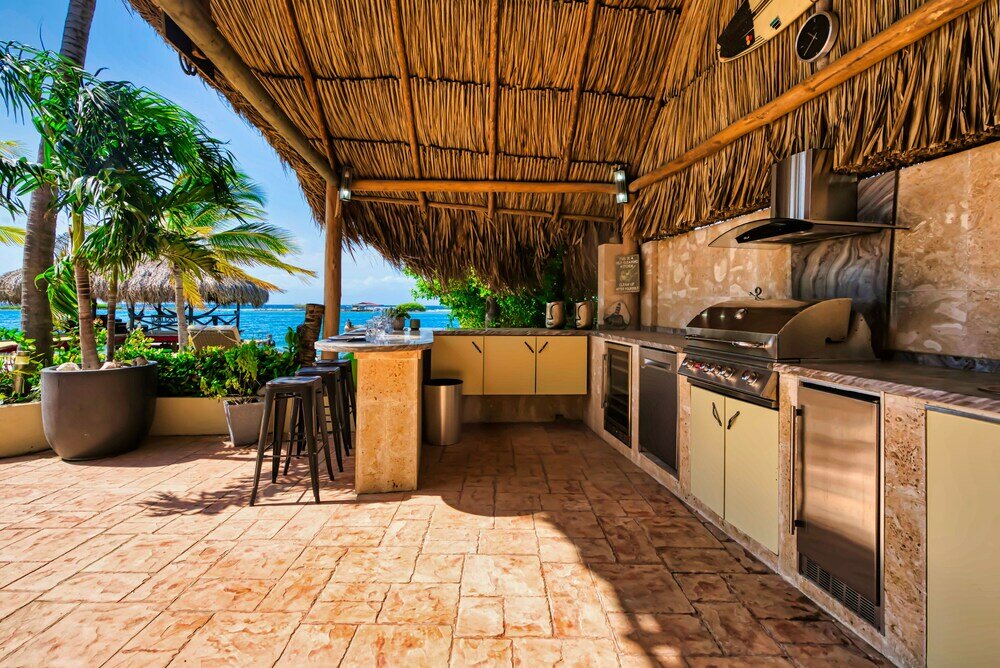 Фото Private Beach Ocean Front Boat Dock Tiki Bar