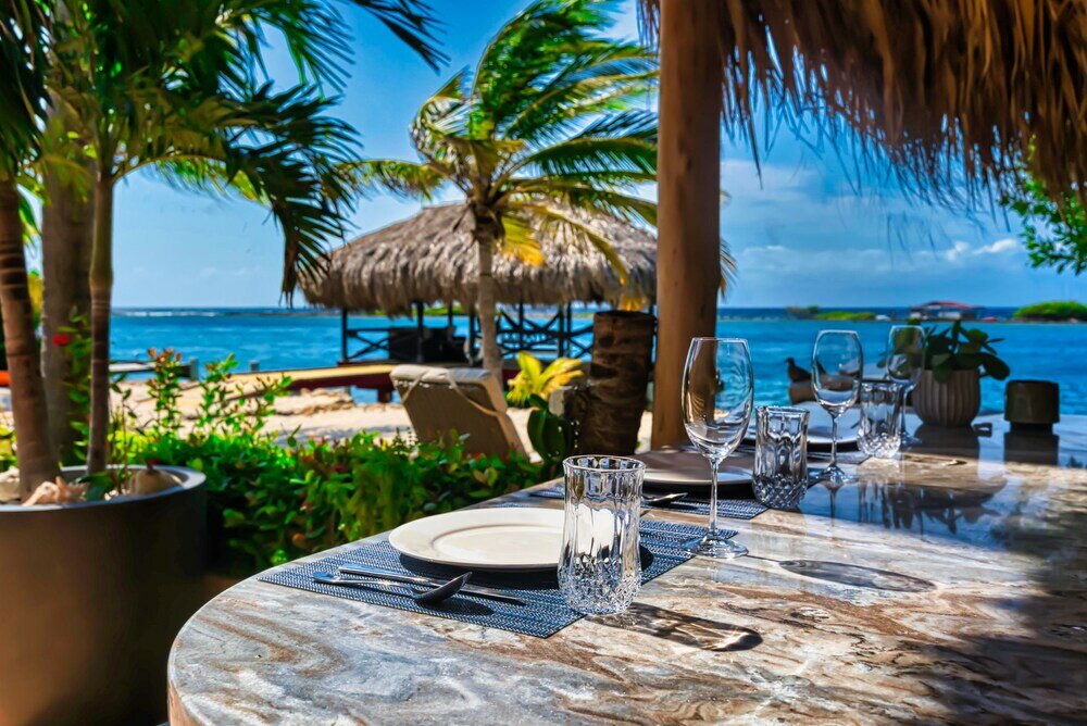 Фото Private Beach Ocean Front Boat Dock Tiki Bar