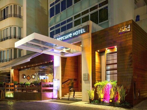 Гостиница Mercure Rio Boutique Hotel Copacabana в Рио-де-Жанейро