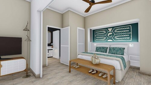 Гостиница Niu Beach Hotel Moorea во Французской Полинезии