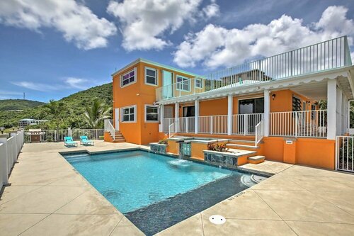 Гостиница Breezy St. Croix Bungalow w Pool & Ocean Views! на Сен-Круа