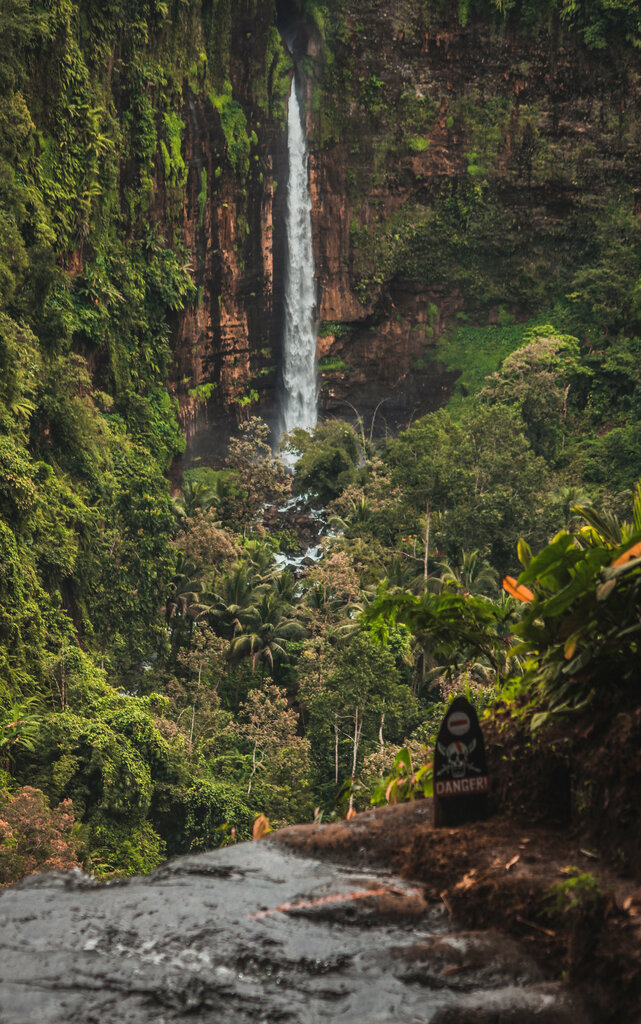 Waterfall Kapas Biru, East Java, photo