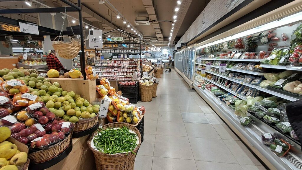 Supermarket CarrefourSA, Istanbul, photo