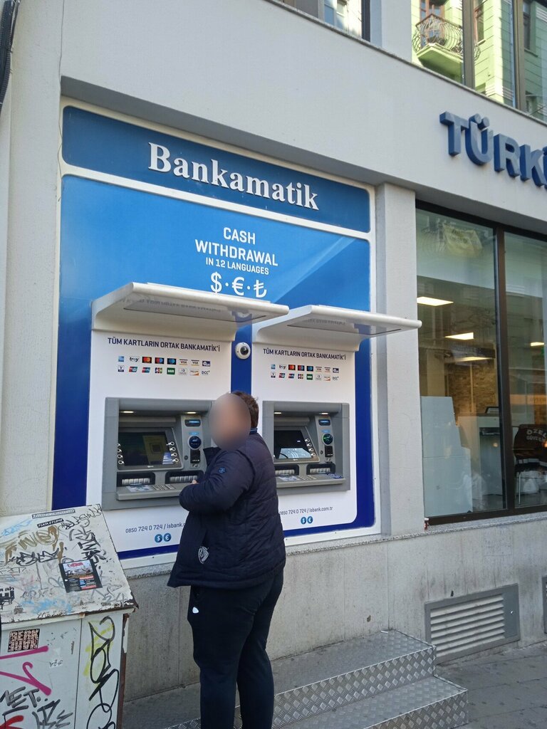 ATM Turkey Is Bank ATM, Istanbul, photo