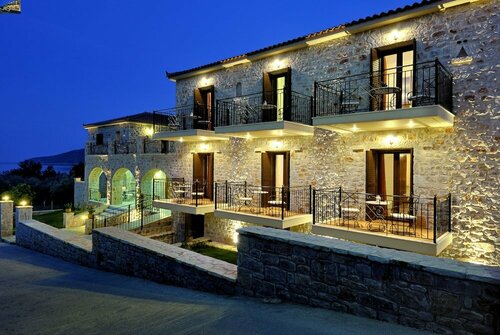 Внешний вид отеля Byzantinon Hotel в Муниципальной единице Леонидии, фото 1