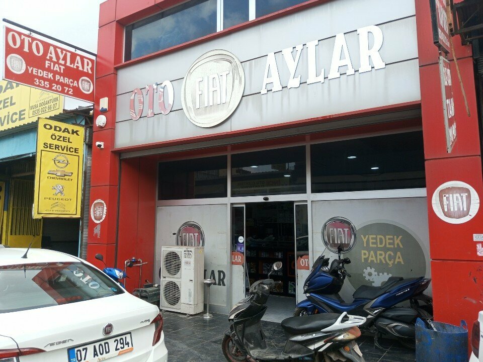 Магазин автозапчастей и автотоваров Oto Aylar Fiat Alfa Jeep, Анталья, фото