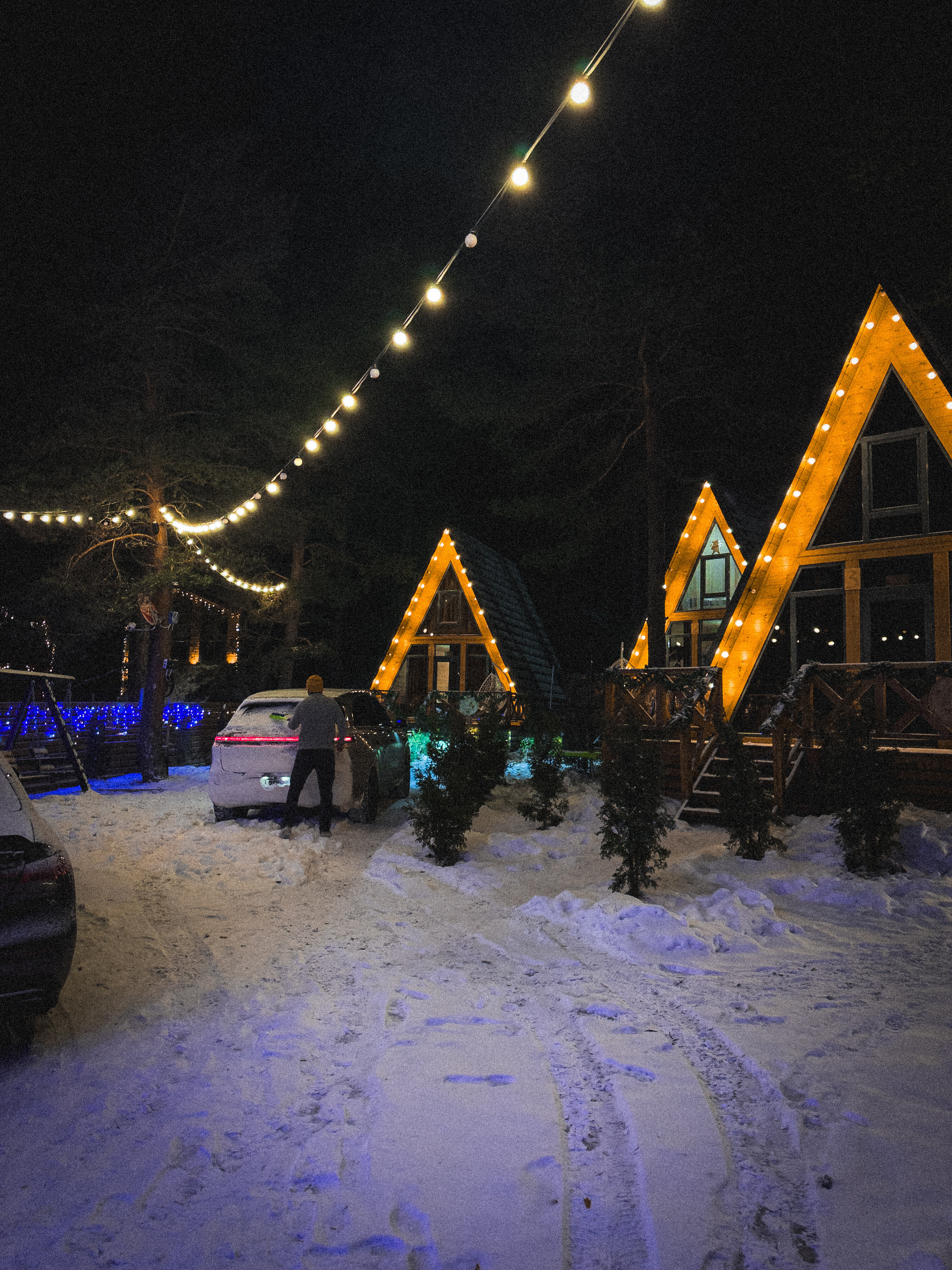 Фото Терраса Домики в Архызе
