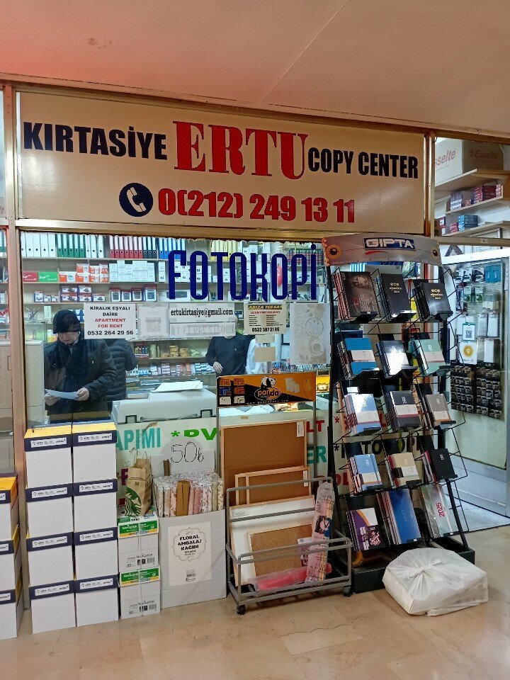 Stationery store Ertu Kirtasiye, Istanbul, photo
