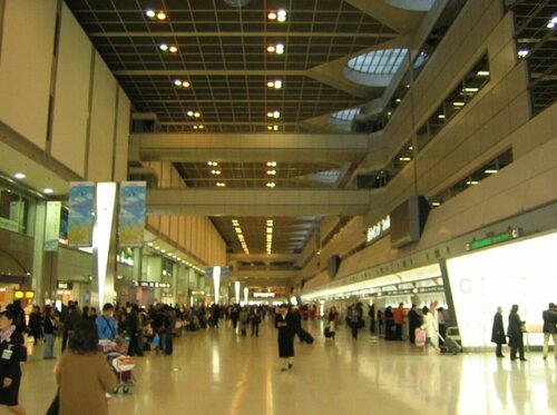 Havaalanları Haneda Uluslararası Havalimanı, Tokyo, foto