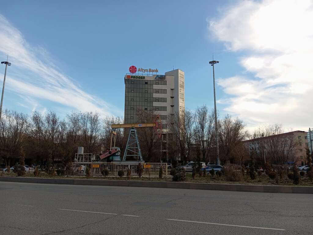 Landmark, attraction Sk-5 Pumpjack, Atyrau, photo