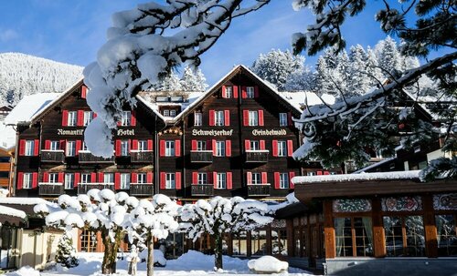 Внешний вид отеля Romantik Hotel Schweizerhof в Гриндельвальде, фото 3