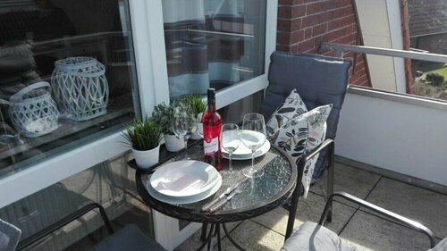 Гостиница Watt ne Wohnung mit Balkon