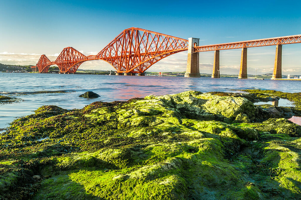Landmark, attraction Forth Bridge, City of Edinburgh, photo