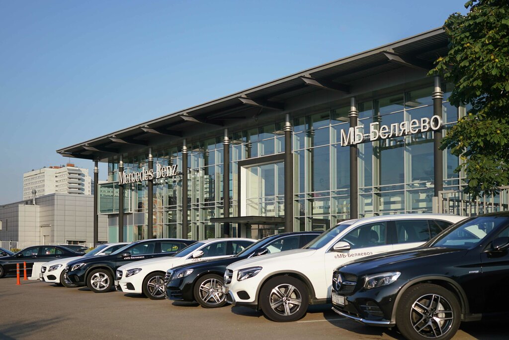 MBBelyaevo official MercedesBenz dealer, car dealership, Moscow