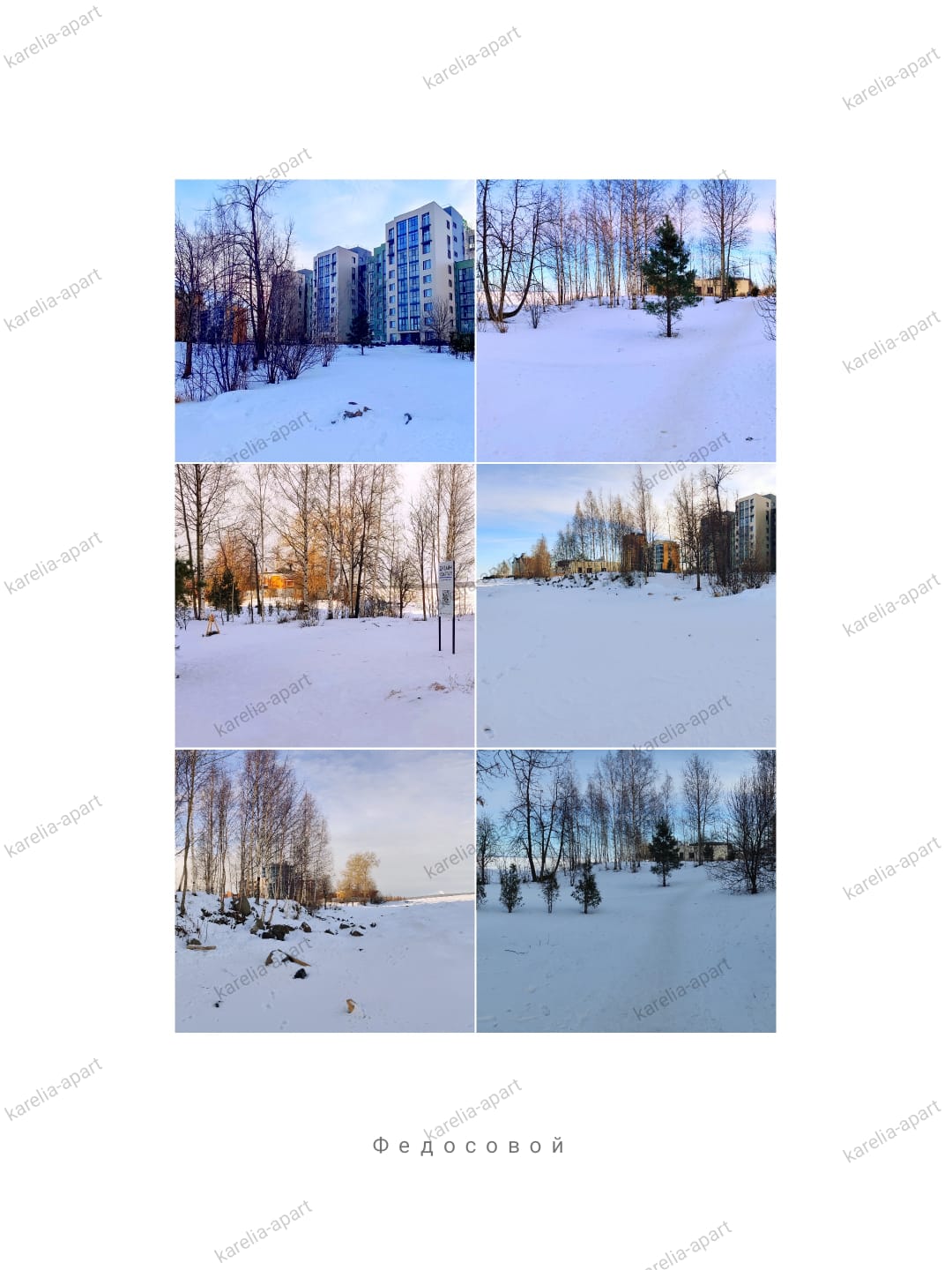 Фото Karelia apart Солнечный берег на улице Федосовой 31
