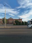 Площадь имени Дерунова (Ярославская область, Рыбинск, Крестовая улица), остановка общественного транспорта в Рыбинске